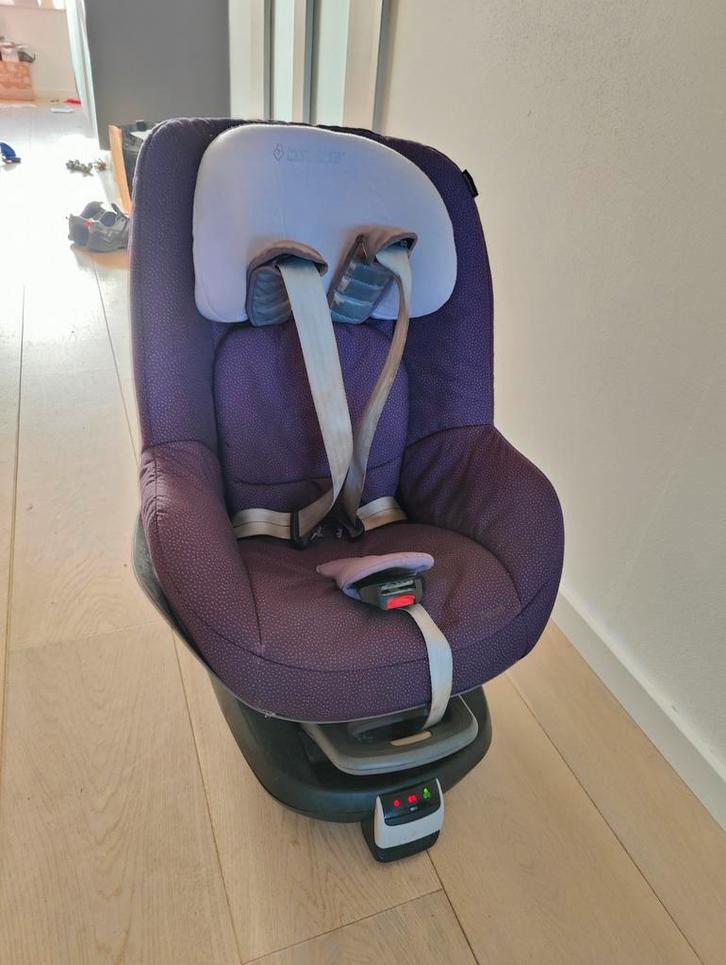 Maxi-Cosi Pearl + FamilyFix (Isofix), Kinderen en Baby's, Autostoeltjes, Gebruikt, Maxi-Cosi, 9 t/m 18 kg, Isofix, Verstelbare rugleuning