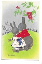willy schermelé  echtpaar haas  als nieuw, Verzamelen, Verzenden, 1940 tot 1960, Ongelopen, Kinderen