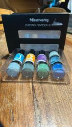 Dipping powder kit, nail art., Verzenden, Zo goed als nieuw, Blauw, Handen en Nagels