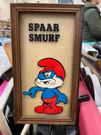 Mooie oude Smurfen Hang Spaarpont, Verzamelen, Smurfen, Ophalen of Verzenden, Gebruikt, Overige Smurfen, Overige typen