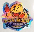 Pac-Man NAMCO Retro arcade bartop Holo Sticker pacman, Ophalen of Verzenden, Nieuw, Bedrijf of Vereniging