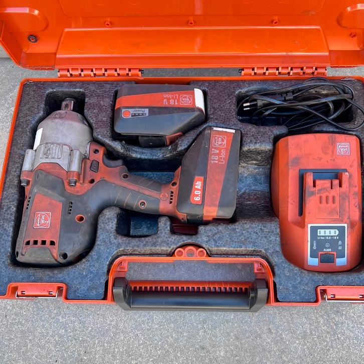 Te koop Fein 3/4 Slagmoersleutel met diverse krachtdoppen, Doe-het-zelf en Verbouw, Gereedschap | Boormachines, Zo goed als nieuw