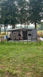 Zeer complete burstner caravan, Caravans en Kamperen, Caravans, 750 - 1000 kg, Particulier, Bürstner, Luifel