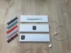 Apple watch 6 40 mm met 6 bandjes en lader, Ophalen, Gebruikt, Zilver, IOS