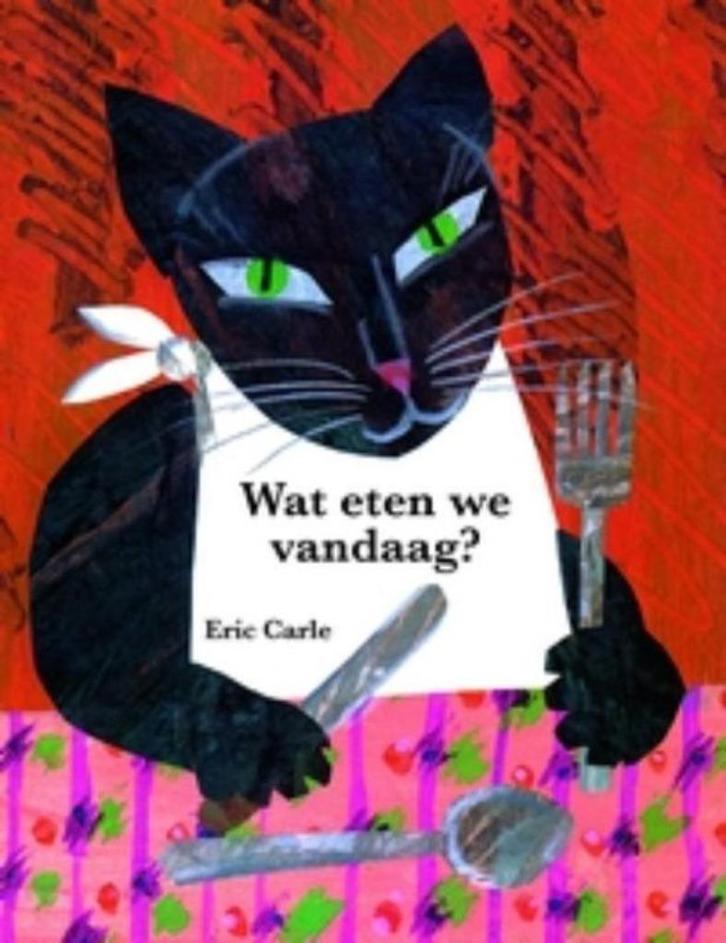 Eric Carle- Wat eten we Vandaag ?- HC, Boeken, Kinderboeken | Kleuters, Zo goed als nieuw, Verzenden
