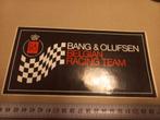 Bang &olufsen belgian racing team, Verzamelen, Stickers, Ophalen of Verzenden, Zo goed als nieuw