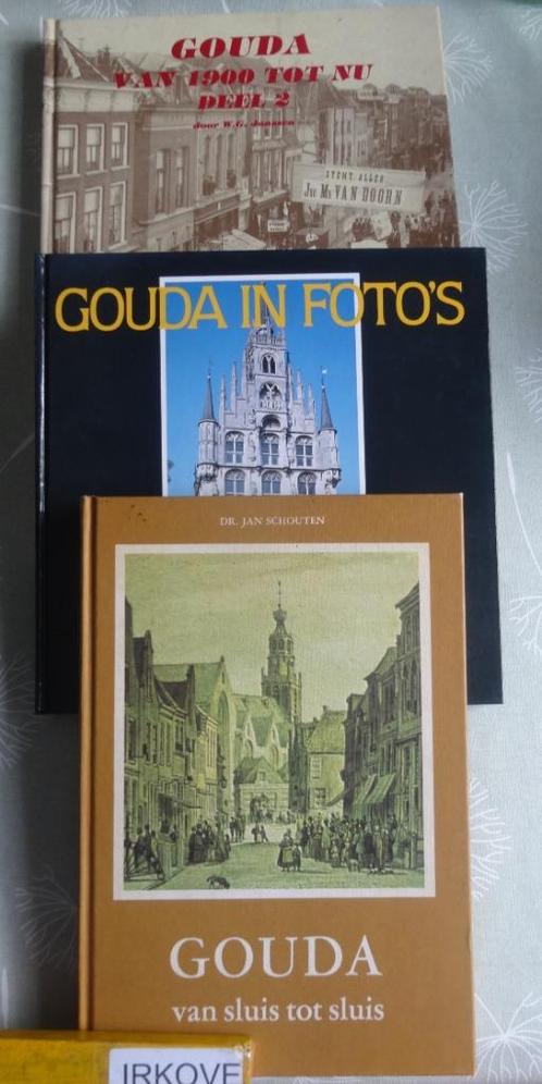 GOUDA VIJF BOEKEN! IN FOTO'S * * Heel Divers *, Boeken, Geschiedenis | Stad en Regio, Zo goed als nieuw, 20e eeuw of later, Verzenden