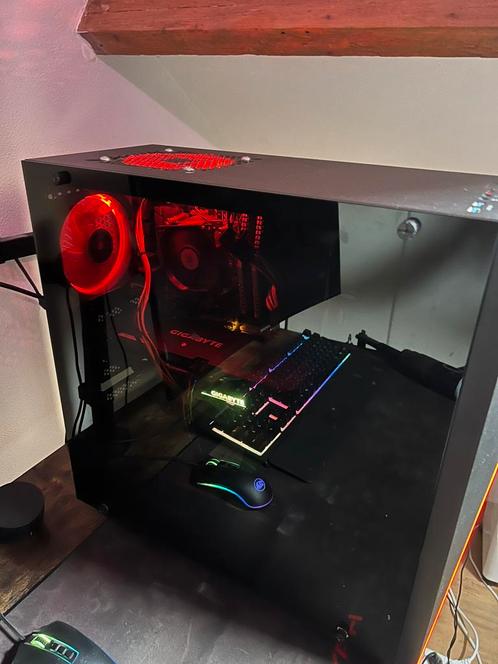 Gaming PC met GRATIS Steelseries keyboard & gaming muis, Computers en Software, Desktop Pc's, Zo goed als nieuw, 3 tot 4 Ghz, SSD