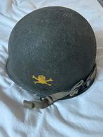 WW2 US M1 helm. Repro, Ophalen of Verzenden, Amerika, Helm of Baret