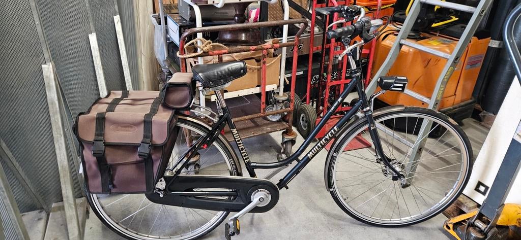 Damesfiets orgineel 48cm frame hoogte , 7 versnellingen, 47 tot 50 cm, Versnellingen, Zo goed als nieuw, Ophalen