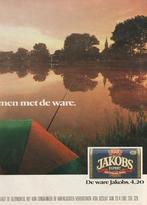 Retro reclame 1992 Jakobs shag op pad mrt de ware vissers, Verzenden, Overige typen