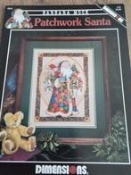 Borduurpatroon dimension, patchwork santa, barbara mook, Ophalen of Verzenden, Zo goed als nieuw, Handborduren, Patroon