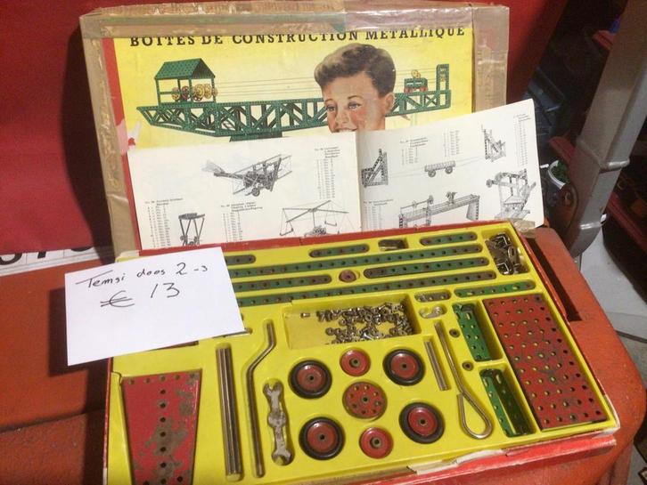 Vintage Temsi Constructie Doos nummer 2, Antiek en Kunst, Antiek | Speelgoed, Ophalen of Verzenden