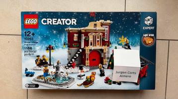 LEGO 10263 Brandweerkazerne Winterdorp NIEUW beschikbaar voor biedingen