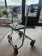 Rollator dubbele rem functie en zitje, inklapbaar., Diversen, Rollators, Ophalen of Verzenden, Opvouwbaar, Zo goed als nieuw