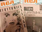 Eurythmics PROMO FOLDERS Savage Beethoven RCA 1987, Zo goed als nieuw, Boek, Tijdschrift of Artikel, Verzenden