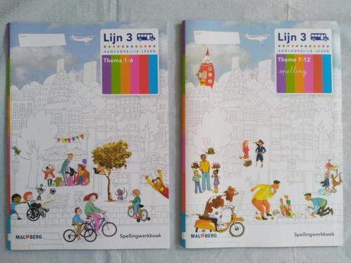 Lijn 3 - Spellingwerkboek Thema 1- 6 en 7 -12 - Groep 3, Boeken, Schoolboeken, Nieuw, Nederlands, Overige niveaus, Ophalen of Verzenden