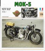 Mok-5 motorkaart new map 350bl 3 1930, Ophalen of Verzenden, Zo goed als nieuw, Artiest of Componist, Populair