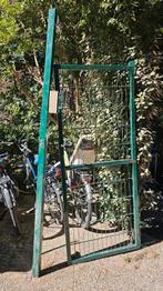 Stalen groene tuinpoort, Tuin en Terras, Tuinhekken en Hekwerk, Ophalen, IJzer, Sierhekwerk