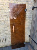 TE KOOP glazen deur Fonteyn sauna, Ophalen, Gebruikt, Infrarood, Onderdelen