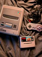 Super nintendo + Mario kart + controller, Verzenden, Zo goed als nieuw, Met 1 controller