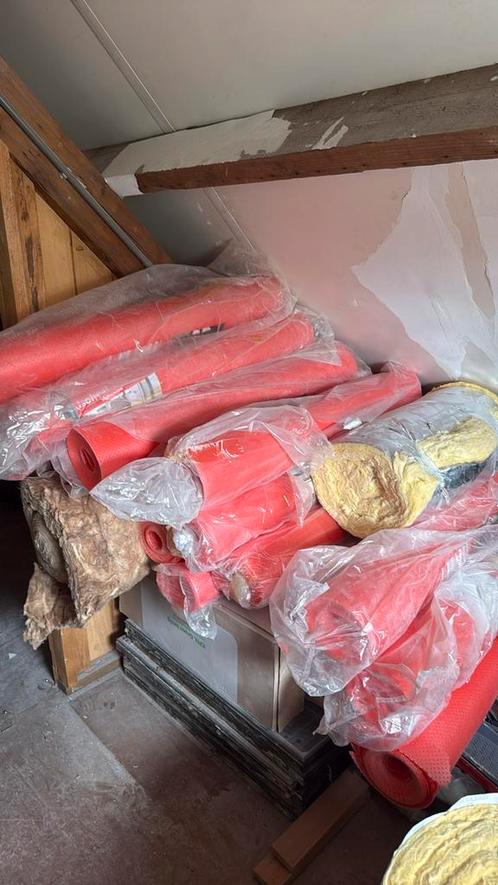 Ondervloer Isoheat 13 rollen (10m2 per rol), Doe-het-zelf en Verbouw, Vloerdelen en Plavuizen, Nieuw, Vloerdelen of -planken, Overige materialen
