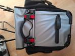 Complete tassenset Agu plus bagage-voordrager, Fietsen en Brommers, Fietsaccessoires | Fietstassen, Ophalen, Zo goed als nieuw