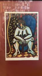 peer de wit, der tod und das mädchen, proefdruk, litho, Ophalen