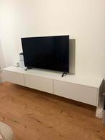 ZGAN | Zwevend Tv Meubel Zelbouw | B240 x H40 x D35 CM, Huis en Inrichting, Kasten | Televisiemeubels, Ophalen, Zo goed als nieuw