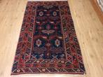 Vintage handgeknoopt oosters tapijt 206x119, Info@SlatsAntiek.nl, Tweedehands, 100 tot 150 cm, Perzisch