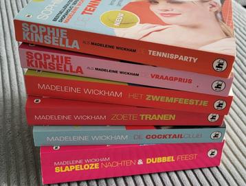 Boek: 6st Madeleine Wickham/ Sophie Kinsella beschikbaar voor biedingen