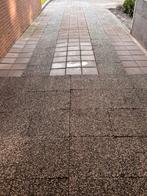 Grindtegels en stoeptegels gratis, Tuin en Terras, Tegels en Klinkers, Gebruikt, Ophalen of Verzenden, 10 m² of meer, Beton