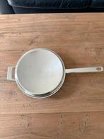 Originele Siemens steel pan, Gebruikt, Inductieplaat, Ophalen of Verzenden, Rvs