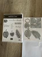 Stampin’Up Tropical chic stempels en dies, Hobby en Vrije tijd, Stempelen, Ophalen of Verzenden, Zo goed als nieuw, EZ-mounted stempel