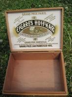 Vintage houten sigarenkist van het merk Huifkar 1939, Verzenden, Gebruikt