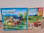 Nieuw in doos: Playmobil set 5457 Ponyweide met hooiwagen, Ophalen of Verzenden, Nieuw, Complete set