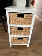 Leuk ladenkastje met 3 mandjes, Huis en Inrichting, Kasten | Ladekasten, Ophalen, Minder dan 50 cm, Zo goed als nieuw, Minder dan 100 cm