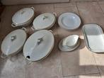 Antiek EPIAG Servies met gouden randen., Antiek en Kunst, Ophalen