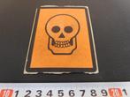 sticker Doodskop, Ophalen, Zo goed als nieuw, Bedrijf of Vereniging