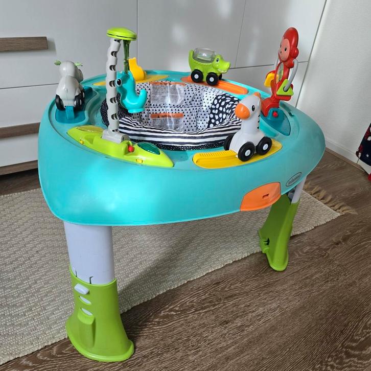 Infantino Speeltafel met muziek - Inklapbaar!, Kinderen en Baby's, Speelgoed | Babyspeelgoed, Zo goed als nieuw, Overige typen