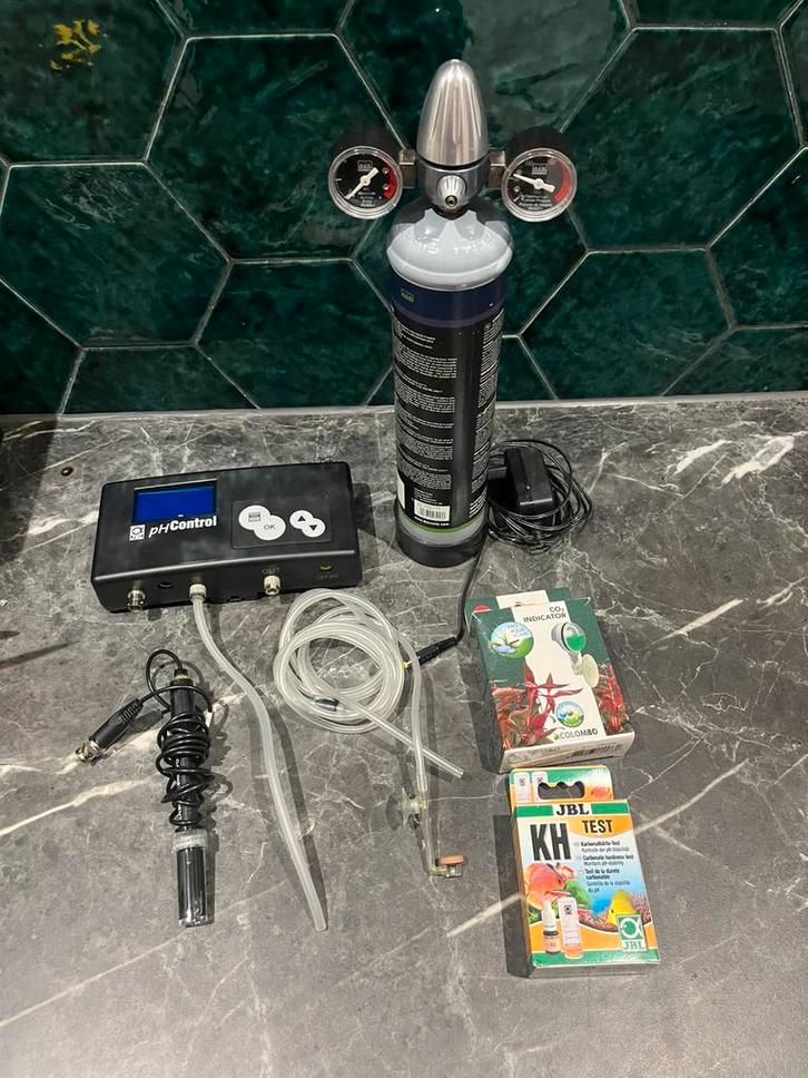 Complete ph contoller set, Dieren en Toebehoren, Vissen | Aquaria en Toebehoren, Zo goed als nieuw, Filter of Co2, Ophalen of Verzenden
