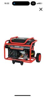 EUROM Generator MM5500 NIEUW/indoos, Benzine, Nieuw, Ophalen of Verzenden, Geluidgedempt
