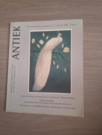 Antiek tijdschrift 1988 - Frans Everbag beschikbaar voor biedingen