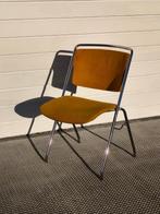 Stapelbare eetkamer stoelen, Huis en Inrichting, Ophalen, Gebruikt, Overige kleuren, Metaal