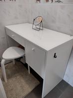 Make-up tafel (toilettafel) + stoel, Huis en Inrichting, Badkamer | Badkamermeubels, Minder dan 100 cm, 25 tot 50 cm, Overige typen