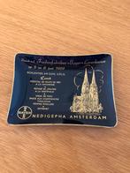 Schaaltje bezoek Bayer 1959, afb Dom in Keulen, Ophalen of Verzenden, Zo goed als nieuw