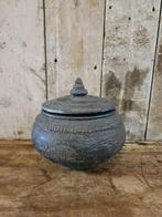 aardewerk pot ``WOONWINKEL RUSTIEK``, Ophalen of Verzenden, Nieuw, Rond, Steen of Aardewerk