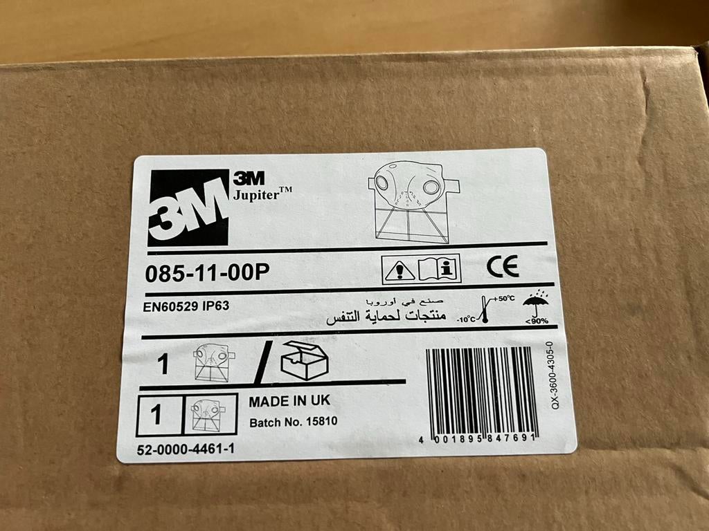 originele 3M Jupiter Intrinsically Safe / ATEX kit, nieuw, Ophalen of Verzenden, Nieuw, Volgelaatsmaskers