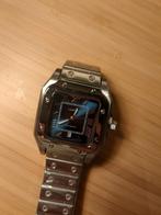 Cartier Santos Horloge Heren Staal 1:1 Nieuw, Sieraden, Tassen en Uiterlijk, Horloges | Kinderen, Ophalen of Verzenden, Zo goed als nieuw
