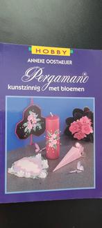 Pergamano Bloemenboek Anneke Oostmeijer, Verzenden, Zo goed als nieuw, Scrapbooking en Knutselen, Anneke Oostmeijer